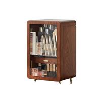 Boîte de rangement cosmétique Makeup Dustproof Cosmetic Storage Box Large Capacity Cosmetic Display Case Countertop Skin Care Organizer Suit for Cosmetics Skincare Jewelry Lipstick Organisateur de maq