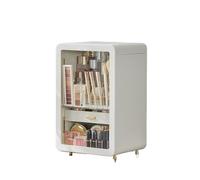Boîte de rangement cosmétique Makeup Dustproof Cosmetic Storage Box Large Capacity Cosmetic Display Case Countertop Skin Care Organizer Suit for Cosmetics Skincare Jewelry Lipstick Organisateur de maq