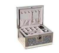 Boîte de rangement cosmétique Necklace Ring Rests Gift for Women Jewellery Storage box High-Grade Exquisite Multi-layer Jewellery Box Large Capacity Necklace Hand Jewellery Organisateur de maquillage(