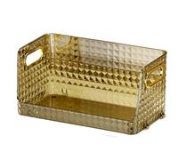 Boîte de rangement cosmétique Two Sizes Acrylic Makeup Organizer Storage Drawers Jewelry Nail Care Skincare Organiser for Vanity Ideal Desk Organizer for Dresser and Bathroom Organisateur de maquillag