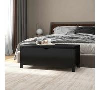 Boîte de Rangement Coussin Chêne Sonoma 105x40x45 cm Aggloméré Banc vidaXL