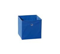 Boîte de rangement cube 32 cm - Winny - Bleu