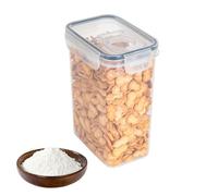 Boite De Rangement Cuisine | Boite Hermetique Alimentaire, Seau À Riz Contenants Céréales, Boîtes Alimentaires Sans BPA Avec Couvercles, Boite De Rangement Cuisine Pour Aliments Secs Et Céréales