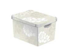 Boîte de rangement Curver Deco’s Stockholm - Taille L - Plusieurs couleurs disponibles Romance