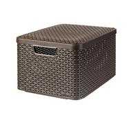 Curver Style L Panier de rangement Rotin Marron