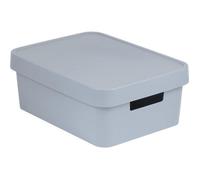 CURVER INFINITY 11L Bac de rangement avec couvercle 36 x 14 x 27 cm gris 04752-099