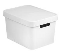 Boîte de Rangement - Curver - Infinity - Plastique - 17L - Couvercle Inclus - Blanc
