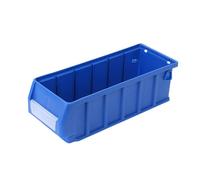 Boîte de rangement d ' outils robuste avec individu, E1 Blue | Séparateurs amovibles et dessus transparent pour une organisation optimale des espaces de travail avec sections