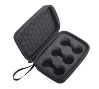 Boîte de Rangement D'accessoires de Golf Durables avec Doublure Anti-Rayures et Protection Robuste (Black)