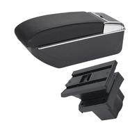 Boîte De Rangement D'accoudoir De Voiture Boîte De Rangement De Pièces Intérieures Accessoires Pour Skoda Pour Octavia Pour Yeti Mk2 A5 RESPUNEKBAH(D2 Black line No USB)