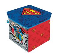Boîte de rangement Dc Comicss Superman Bleu 30x30x30 cm