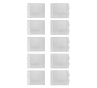 Boîte de Rangement de Batterie en Plastique Transparent, 10 Pièces, étanche à l'humidité, pour 3 4 5 6