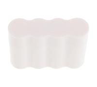 Boîte de Rangement de Batterie Portable 4 Compartiments Tpee Blanc | Usage Extérieur et Voyage, Étanche et Léger, pour Batteries et Petits Objets, Camping-remorque