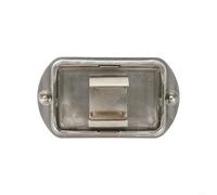 Boîte de rangement de batterie pour guitare électrique basse 9 V en acier inoxydable pour micros actifs (B)