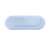 Boîte de rangement de brosses de maquillage en silicone d'organisateur avec fermeture magnétique grande capacité de voyage portable imperméable sac cosmétique facile à accès pour les pinceaux