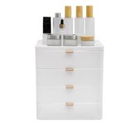 Boîte de rangement de bureau avec tiroir - Boîte à tiroirs pour accessoires de bureau - Collections de cosmétiques - Besoins quotidiens