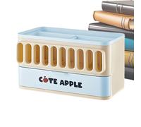 Boîte De Rangement De Bureau - Conteneur Multifonction | Organisation Du Cabinet De Rangement Pour Table - Pour Organisation Bureau Maison Lieu De Travail Travail Dortoir École Étude Quotidienne