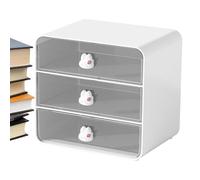 Boîte de rangement de bureau | Tiroirs de rangement pour bureau | Organisateur d'empilage avec tiroirs, organisateur de tiroir de maquillage, organisateurs et conteneurs d