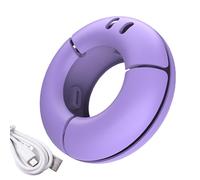 Boîte de Rangement de câbles, boîte de Gestion de câbles, Enrouleur de câble à tête magnétique, Support de câble en Silicone, Organisateur de Cordon Portable en Forme de Beignet pour la