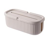 Boîte de rangement de câbles - Organiseur de câblage - Boîte de rangement de fil de protection contre les fiches pour un usage quotidien chambre à coucher salon lieu de travail bureau voyage au sol