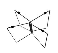 Boîte De Rangement De Camping - Base De Caisse Extérieure, Rack De Bacs De Camp D'installation Facile | Plate-forme De Cadre En Acier Pliable Avec Coussinet Étanche, Support De Fourre-tout Pour Le Mat