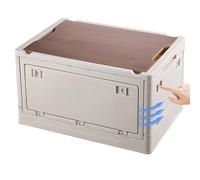 Boîte de rangement de camping en plein air, organisateur de coffre pliable | Boîte de camping en plein air,Outil de stockage de véhicule transporteur de grande taille pour pic