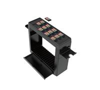 Boîte De Rangement De Cartes De Jeu De Couleur Noir/Blanc, Support De Support De Disque Cd Pour Nintendo Switch Oled Pour 27 Disques Cd Ou Porte-Cartes