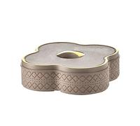 Boîte de Rangement de collation, Plateau Aperitif Dinatoire 5 Grilles Plateau pour apéritif avec Couvercle Plateau de Collations Plateau de Service à Noix Plateau Apéritif pour Snacks Bonbons