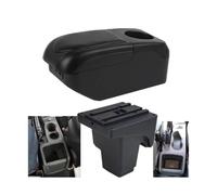 Boîte De Rangement De Console Pour Ford Pour Focus 3 Mk3 2011 2012 2013 - Accessoires En Cuir Boîte D'accoudoir De Voiture(S1 black-black 6USB)