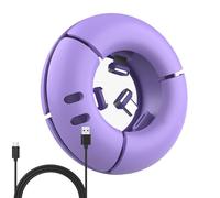 Boîte de rangement de cordon - Boîte de rangement de cordon à tête magnétique, support de câble en silicone | Organisez le support de fil de câbles de chargement de téléphone, organisateur de cordon P