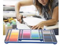 Boîte de rangement de couture - YOSOO - 64 Kit de fil - Design compact - Couleur bleu