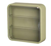 Boîte de rangement de figurines, vitrine de figurines d'action à 3 couches, vitrine durable, vitrine de rangement transparente à l'épreuve de la poussière, conteneur d'affichage de figurines avec cie