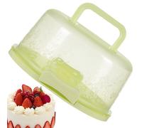 Boîte de rangement de gâteaux - Portable, porte-poignée, récipient alimentaire multifonction | Organisateur de conservation de la fraîcheur de cuisson, support de dessert | Mallette de conservation de