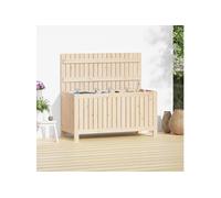 vidaXL Coffre de jardin 115x49x60 cm pin massif
