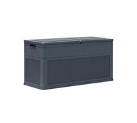 Boîte de rangement de jardin 320 L Anthracite