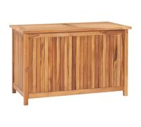 Boîte De Rangement De Jardin 90x50x58 Cm Bois De Teck Solide