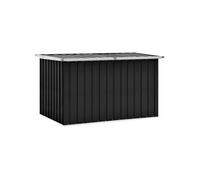 vidaXL Boîte de rangement de jardin 149x99x93 cm Anthracite
