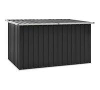 Vidaxl Boîte De Rangement De Jardin Anthracite 171x99x93 Cm Gris