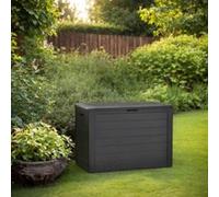 Boîte de rangement de jardin Anthracite 78x44x55 cm Gris G