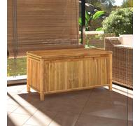Vidaxl Boîte De Rangement De Jardin 110x52x55 Cm Bambou
