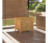 Boîte de Rangement de Jardin Coffre à Outils Banc Terrasse Patio Bambou vidaXL