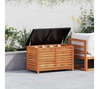 Vidaxl Boîte De Rangement De Jardin 90x48x55 Cm Bois Massif D'acacia