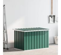 Boîte de Rangement de Jardin Coffre Outils Terrasse Extérieur Marron vidaXL