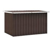 Boîte de rangement de jardin Marron 149x99x93 cm Marron G