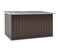 Boîte de rangement de jardin Marron 171x99x93 cm Marron G