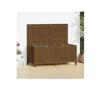 Boîte de rangement de jardin Marron miel 147x68x64 cm Bois pin 823853