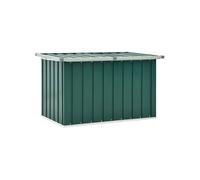 vidaXL Boîte de rangement de jardin Vert 109x67x65 cm 46257