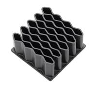 Boîte De Rangement De La Pommade Ménage, Organisateur De Stockage Multi-grilles, 9x9x5cm, Conteneur De Rangement De Pilules, Distributeur De Médicaments De Voyage, Facile D'accès Et De Maintien, pour