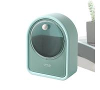 Boîte de Rangement de Maquillage, étui Transparent pour Cotons-tiges | Boîte de Rangement de Bureau étanche - Porte-Papeterie Multifonctionnel, boîte de Maquillage Murale pour Rouges à lèvres