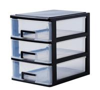 Boîte de rangement de maquillage pour salle de bain, tiroirs transparents pour organisateur de cosmétiques, Tiroirs de rangement Boîte de rangement transparente à plusieurs niveaux, Organisateur de ma